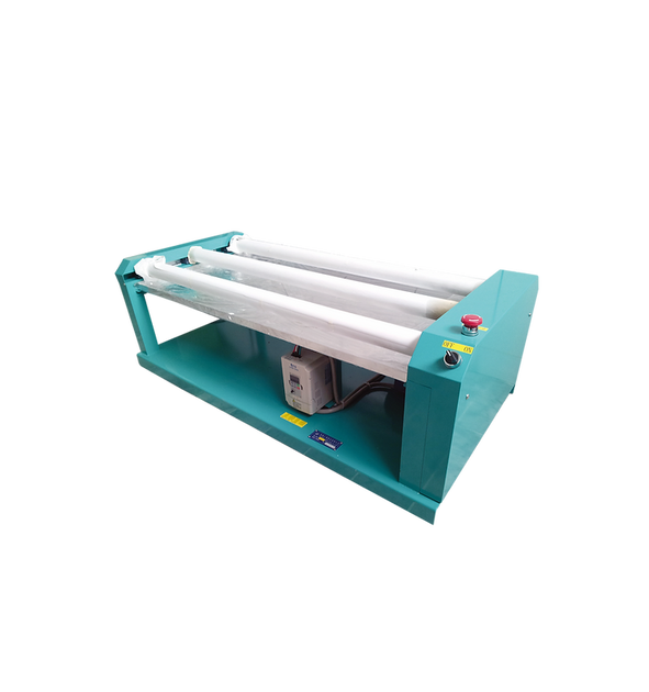 Single layer double row glass bottle rolling machine Everbliss Green