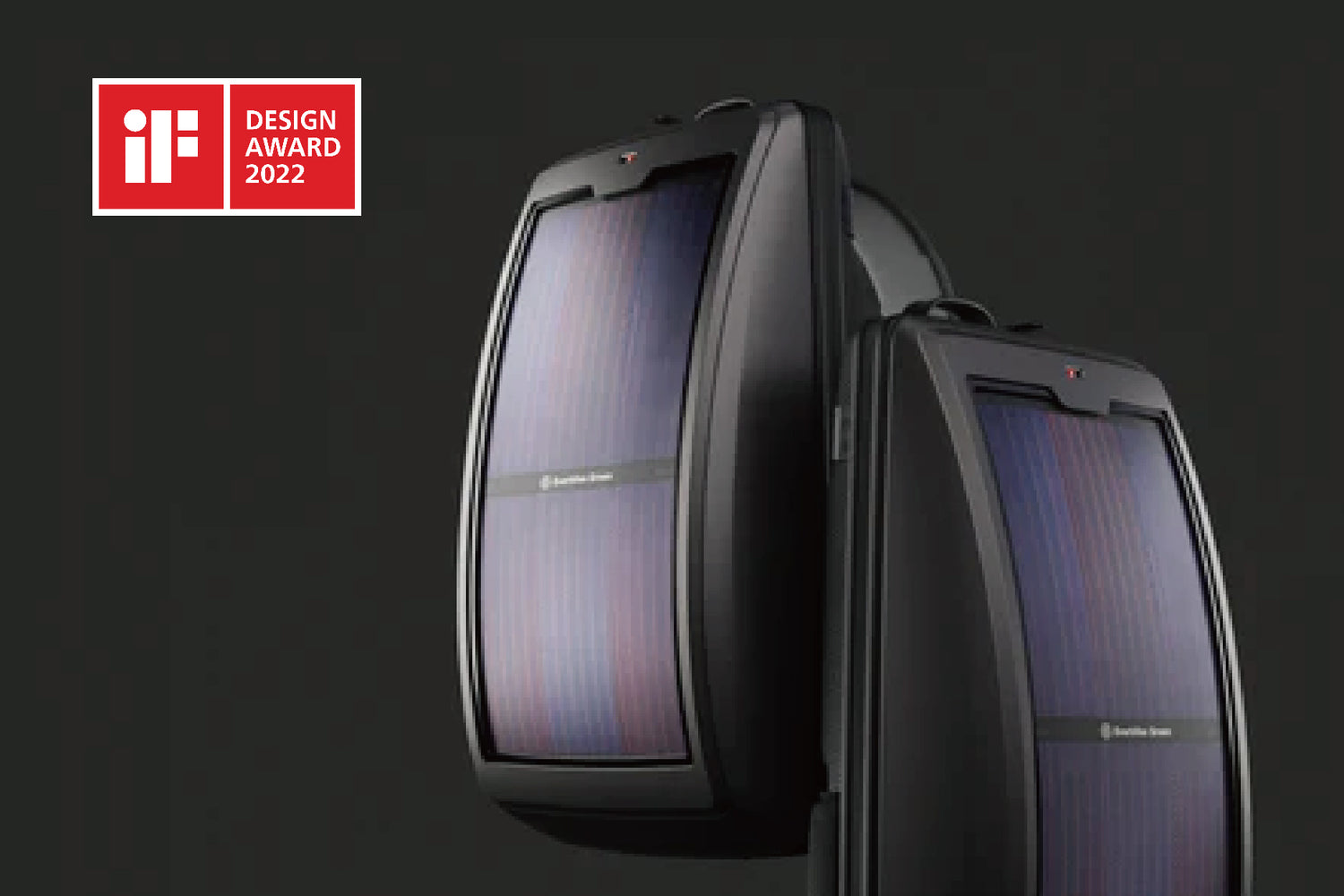INFINITY hard-shell solar backpack wins iF 2022