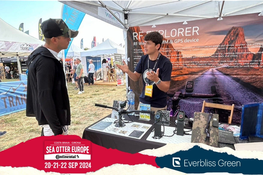 Everbliss Green’s Amazing Moments at Sea Otter Europe 2024✨🚴‍♀️