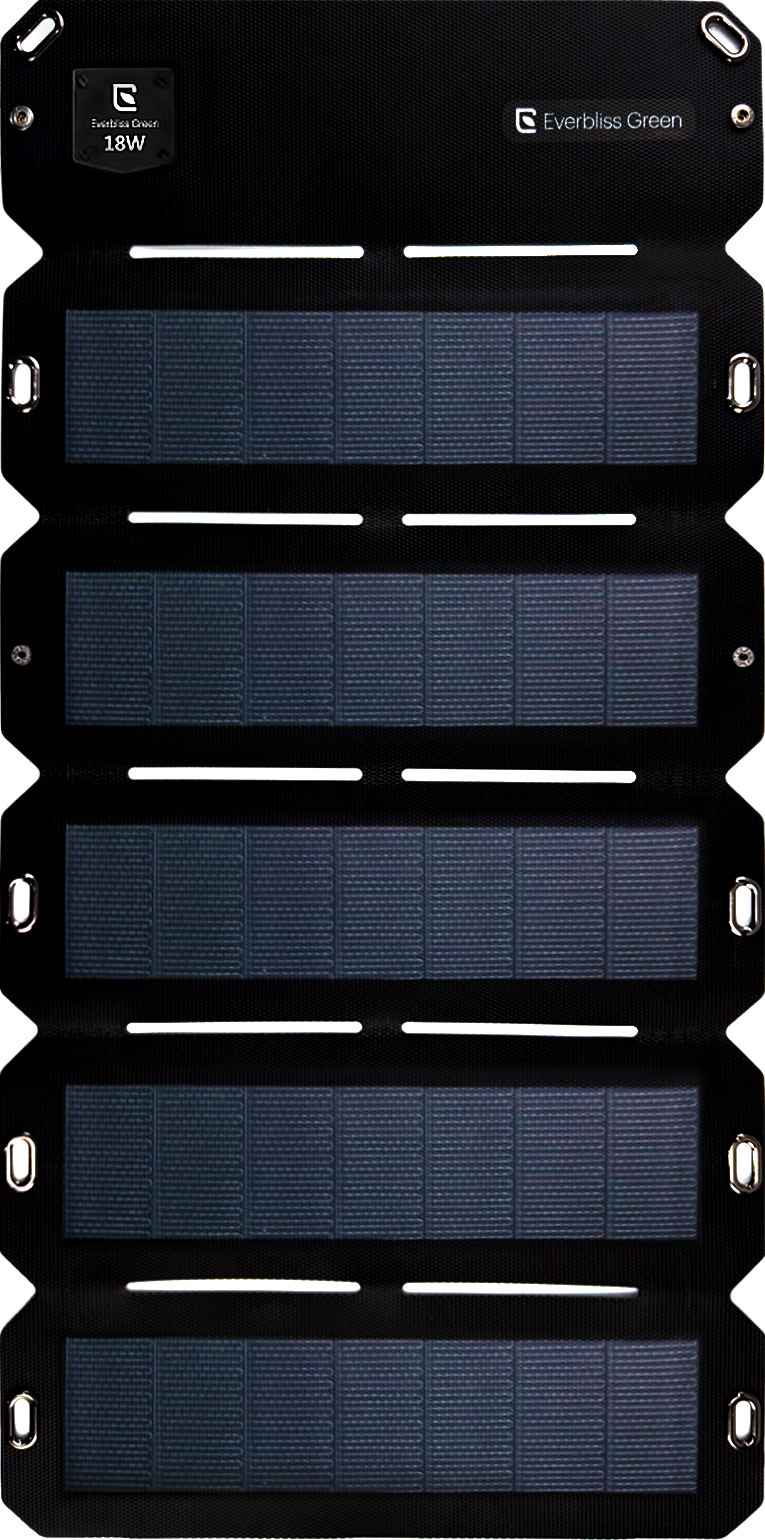 MoRE × Everbliss Green 18W Portable/ 5-Folding Solar Panel