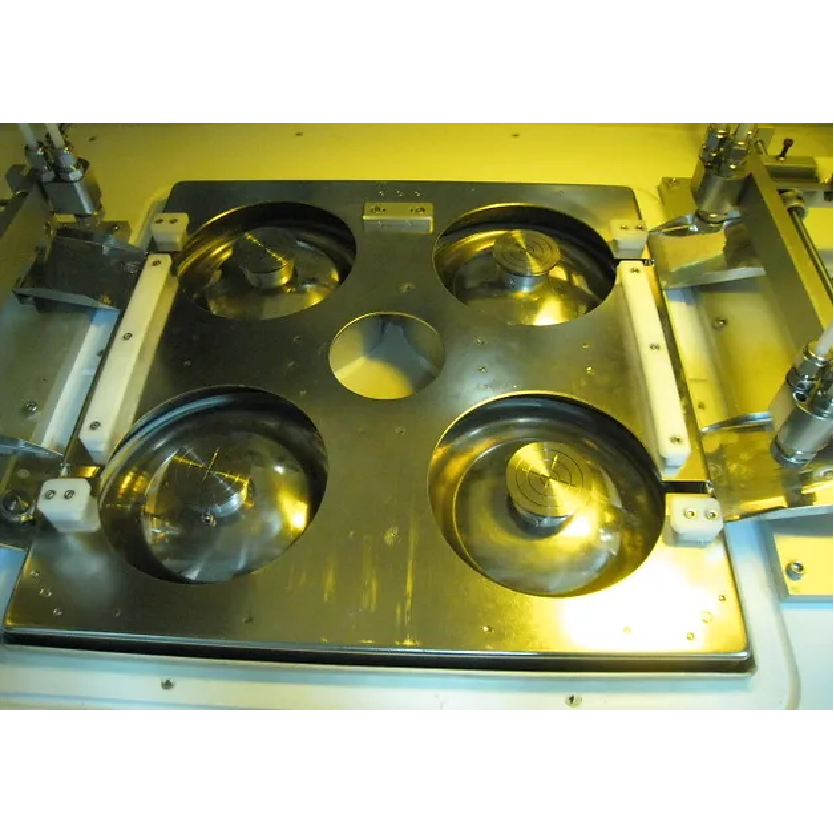 Semi-automatic four-axis developer