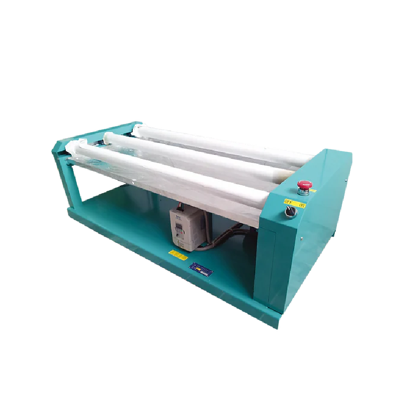 Single layer double row glass bottle rolling machine