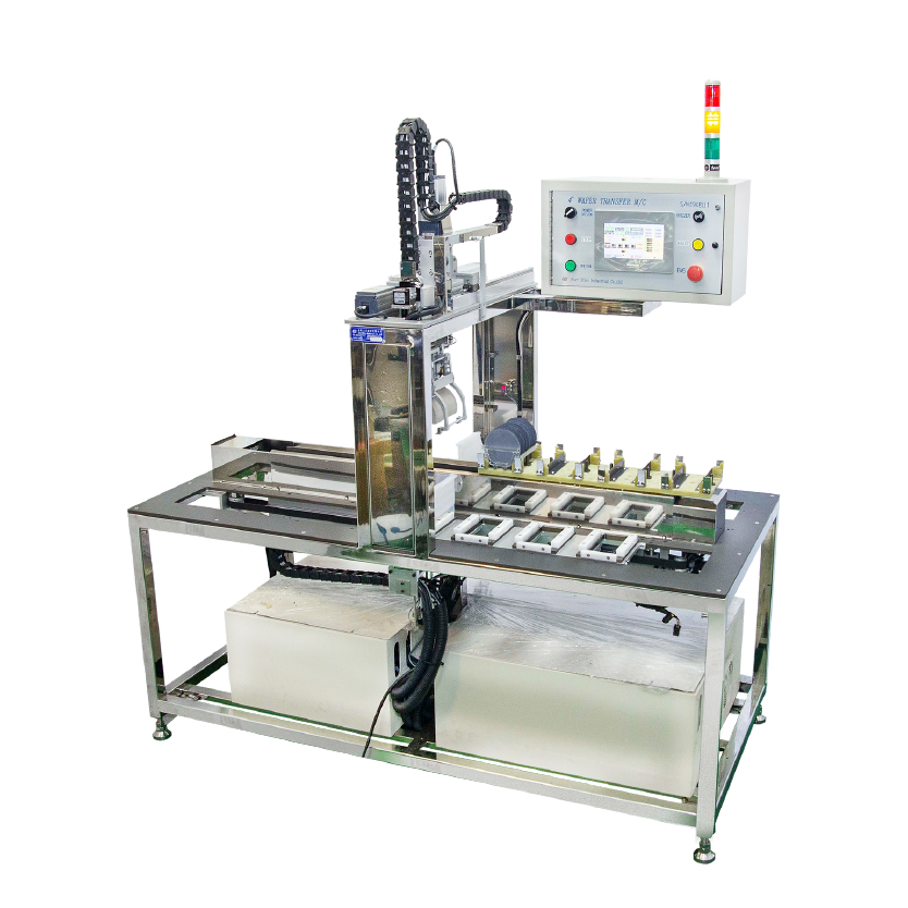 Crystal boat transfer machine