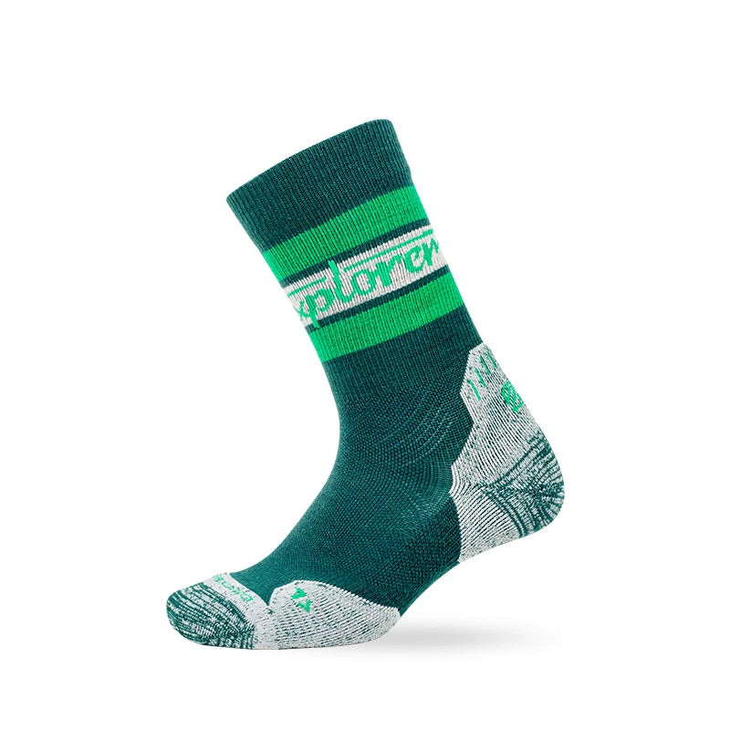 TRAVEL MD Merino Wool Crew Socks Winter
