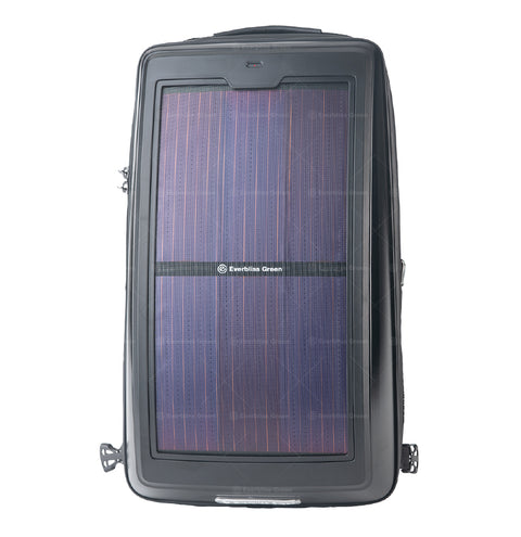 o.  Infinity solar photovoltaic backpack Black