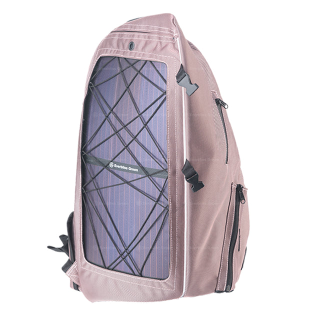 b.  Shark Solar Backpack Pink