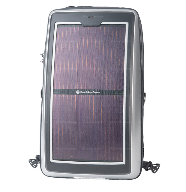 k. Infinity solar photovoltaic backpack Silver-White