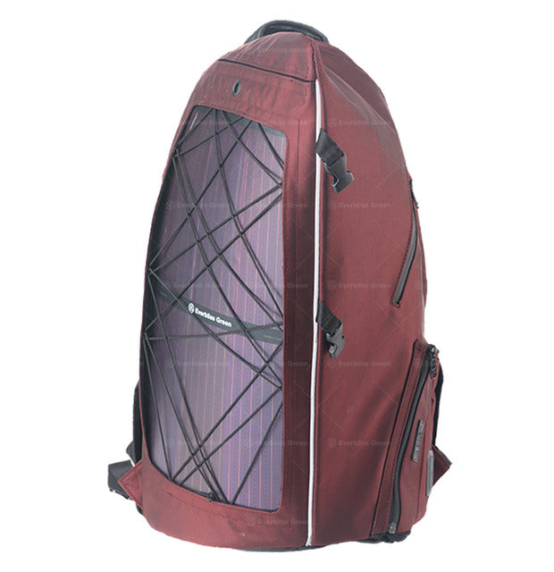e.  Shark Solar Backpack Red