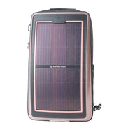 l.  Infinity solar photovoltaic backpack (Rose quartz)