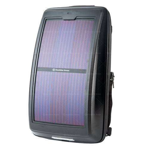 o.  Infinity solar photovoltaic backpack Black