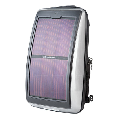 p.  Infinity solar photovoltaic backpack Hair silver