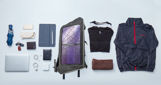 j. Shark backpack-small Gray