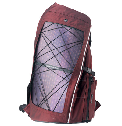 e.  Shark Solar Backpack Red